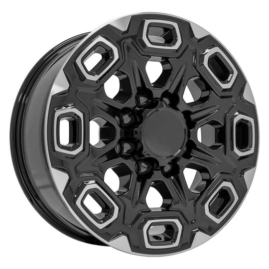 CV64A-20085-8650-12MB - OE Wheels Replica CV64A 20X8.5 8X165.1 ET12mm Gloss Black Machined - OE Wheels Wheels Canada