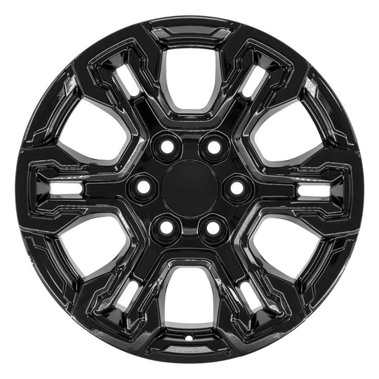 CV65-18085-6550-26B - OE Wheels Replica CV65 18X8.5 6X139.7 ET26mm Gloss Black - OE Wheels Wheels Canada