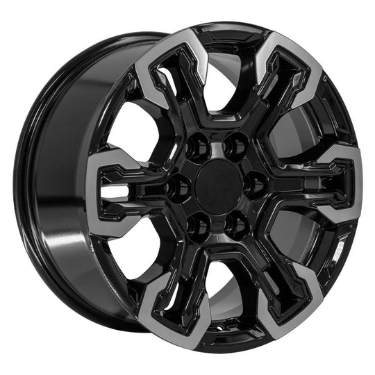 CV65-18085-6550-26MB - OE Wheels Replica CV65 18X8.5 6X139.7 ET26mm Gloss Black - OE Wheels Wheels Canada