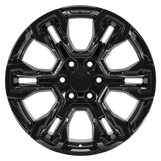 CV65-20090-6550-26B - OE Wheels Replica CV65 20X9 6X139.7 ET26mm Gloss Black - OE Wheels Wheels Canada