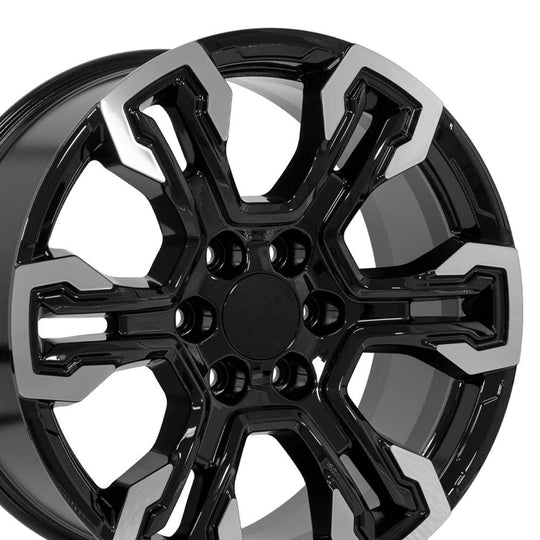 CV65-20090-6550-26MB - OE Wheels Replica CV65 20X9 6X139.7 ET26mm Gloss Black - OE Wheels Wheels Canada