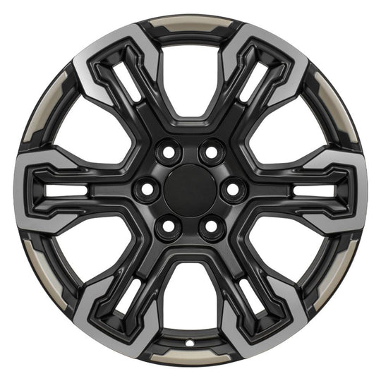 CV65-20090-6550-26MB12 - OE Wheels Replica CV65 20X9 6X139.7 ET26mm Gloss Black - OE Wheels Wheels Canada