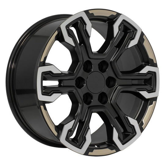 CV65-20090-6550-26MB12 - OE Wheels Replica CV65 20X9 6X139.7 ET26mm Gloss Black - OE Wheels Wheels Canada