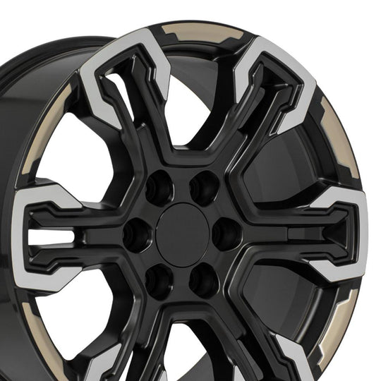 CV65-20090-6550-26MB12 - OE Wheels Replica CV65 20X9 6X139.7 ET26mm Gloss Black - OE Wheels Wheels Canada