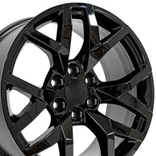 Charger l'image dans la galerie, CV66-20090-6550-28B - OE Wheels Replica CV66 20X9 6X139.7 ET28mm Gloss Black - OE Wheels Wheels Canada