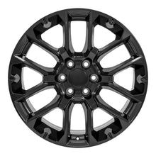 Charger l'image dans la galerie, CV67-22090-6550-28B1 - OE Wheels Replica CV67 22X9 6X139.7 ET28mm Satin Black - OE Wheels Wheels Canada