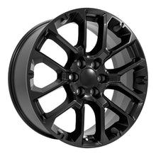 Charger l'image dans la galerie, CV67-22090-6550-28B1 - OE Wheels Replica CV67 22X9 6X139.7 ET28mm Satin Black - OE Wheels Wheels Canada