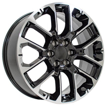 Charger l'image dans la galerie, CV67-22090-6550-28MB - OE Wheels Replica CV67 22X9 6X139.7 ET28mm Black Machined - OE Wheels Wheels Canada