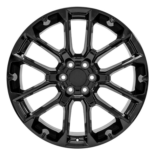 CV67-24100-6550-28B - OE Wheels Replica CV67 24X10 6X139.7 28MM Gloss Black - OE Wheels Replica Wheels Canada