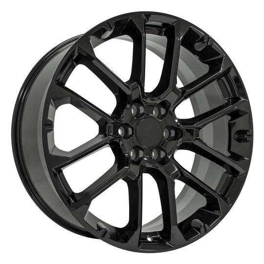 CV67-24100-6550-28B - OE Wheels Replica CV67 24X10 6X139.7 28MM Gloss Black - OE Wheels Replica Wheels Canada