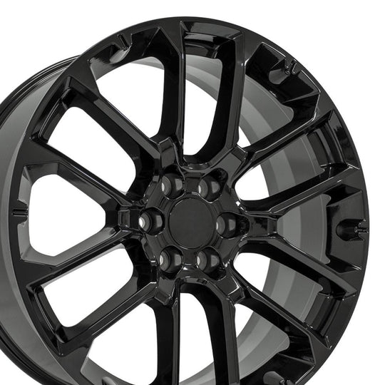 CV67-24100-6550-28B - OE Wheels Replica CV67 24X10 6X139.7 28MM Gloss Black - OE Wheels Replica Wheels Canada