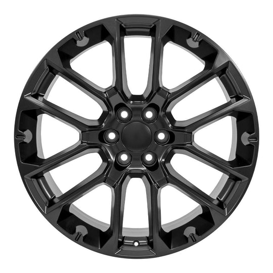 CV67-24100-6550-28B1 - OE Wheels Replica CV67 24X10 6X139.7 ET28mm Satin Black - OE Wheels Wheels Canada