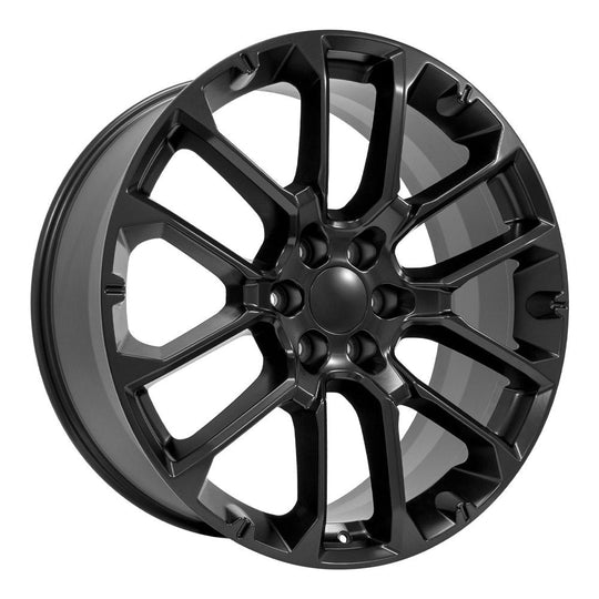 CV67-24100-6550-28B1 - OE Wheels Replica CV67 24X10 6X139.7 ET28mm Satin Black - OE Wheels Wheels Canada