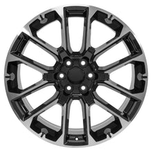 Load image into Gallery viewer, CV67-24100-6550-28MB - OE Wheels Replica CV67 24X10 6X139.7 28MM Black Machined - OE Wheels Replica Wheels Canada