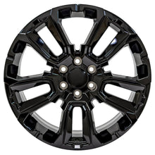 Charger l'image dans la galerie, CV68-22090-6550-28B - OE Wheels Replica CV68 22X9 6X139.7 ET28mm Gloss Black - OE Wheels Wheels Canada