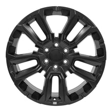 Charger l'image dans la galerie, CV68-22090-6550-28B1 - OE Wheels Replica CV68 22X9 6X139.7 ET28mm Satin Black - OE Wheels Wheels Canada
