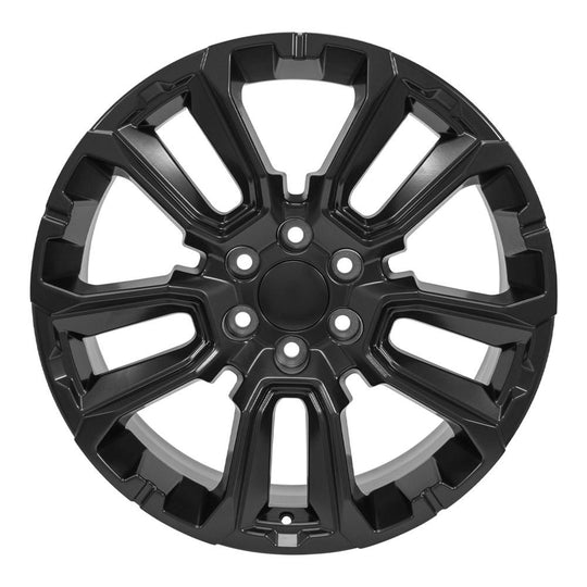 CV68-22090-6550-28B1 - OE Wheels Replica CV68 22X9 6X139.7 ET28mm Satin Black - OE Wheels Wheels Canada