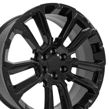 Load image into Gallery viewer, CV68-24100-6550-28B - OE Wheels Replica CV68 24X10 6X139.7 ET28mm Gloss Black - OE Wheels Wheels Canada