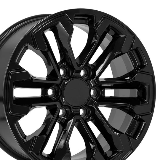 CV69-18085-6550-26B - OE Wheels Replica CV69 18X8.5 6X139.7 ET26mm Gloss Black - OE Wheels Wheels Canada