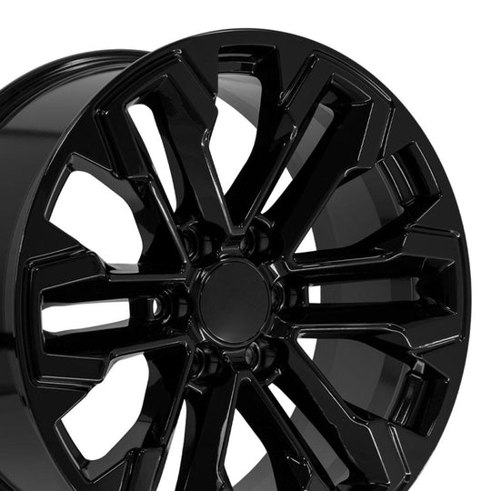 CV69-20090-6550-26B - OE Wheels Replica CV69 20X9 6X139.7 ET26mm Gloss Black - OE Wheels Wheels Canada