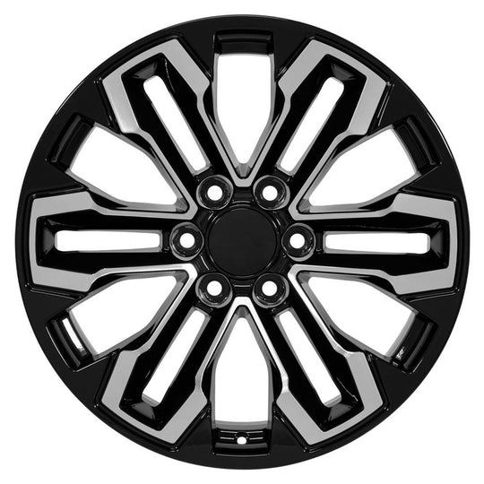 CV69-20090-6550-26MB - OE Wheels Replica CV69 20X9 6X139.7 ET26mm Gloss Black - OE Wheels Wheels Canada