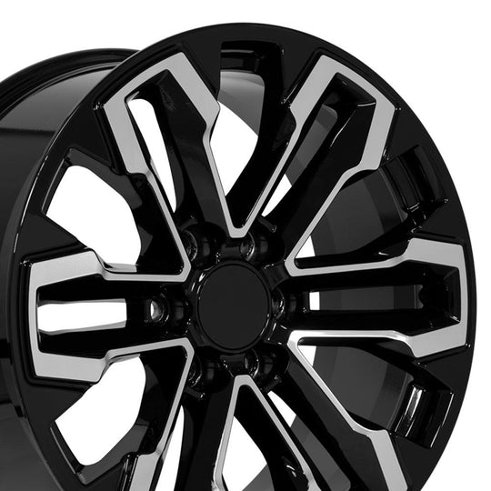CV69-20090-6550-26MB - OE Wheels Replica CV69 20X9 6X139.7 ET26mm Gloss Black - OE Wheels Wheels Canada