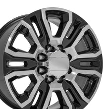 Charger l'image dans la galerie, CV70B-20085-8180-47MB - OE Wheels Replica CV70B 20X8.5 8X180 ET47mm Black Machined - OE Wheels Wheels Canada