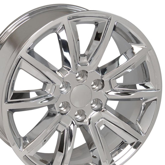 CV73-20085-6550-24C-ic - OE Wheels Replica CV73 20X8.5 6X139.7 ET24mm Chrome - OE Wheels Wheels Canada