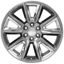 Load image into Gallery viewer, CV73B-22090-6550-24HB-ic - OE Wheel Replica CV73B 22X9 6X139.7 ET 24mm Hyper Black with Chrome Insert - OE Wheel Wheels Canada