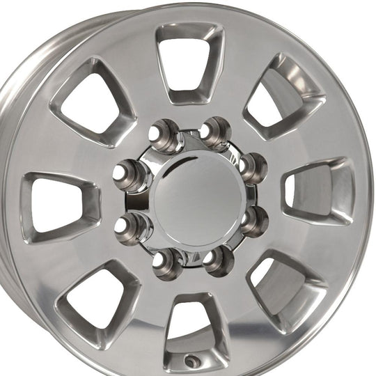CV75B-18080-8180-44P - OE Wheels Replica CV75B 18X8 8X180 ET44mm Polished - OE Wheels Wheels Canada