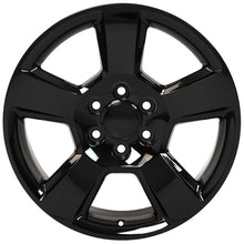 Load image into Gallery viewer, CV76-20090-6550-27B - OE Wheels Replica CV76 20X9 6X139.7 ET27mm Gloss Black - OE Wheels Wheels Canada