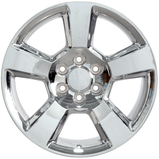 CV76-20090-6550-27C - OE Wheels Replica CV76 20X9 6X139.7 ET27mm Chrome - OE Wheels Wheels Canada