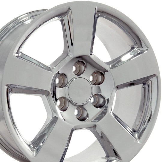 CV76-20090-6550-27C - OE Wheels Replica CV76 20X9 6X139.7 ET27mm Chrome - OE Wheels Wheels Canada