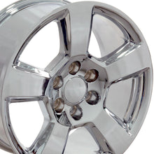 Charger l'image dans la galerie, CV76-20090-6550-27C - OE Wheels Replica CV76 20X9 6X139.7 ET27mm Chrome - OE Wheels Wheels Canada