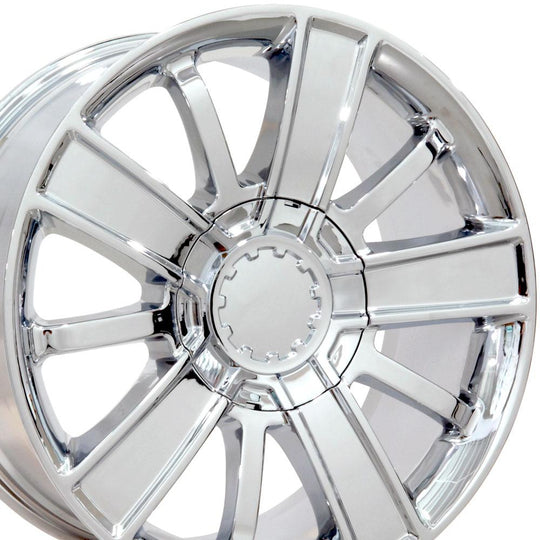 CV77-20090-6550-27C - OE Wheels Replica CV77 20X9 6X139.7 ET27mm Chrome - OE Wheels Wheels Canada