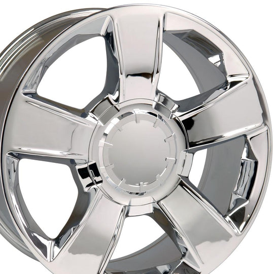 CV79-20085-6550-30C - OE Wheels Replica CV79 20X8.5 6X139.7 ET30mm Chrome - OE Wheels Wheels Canada