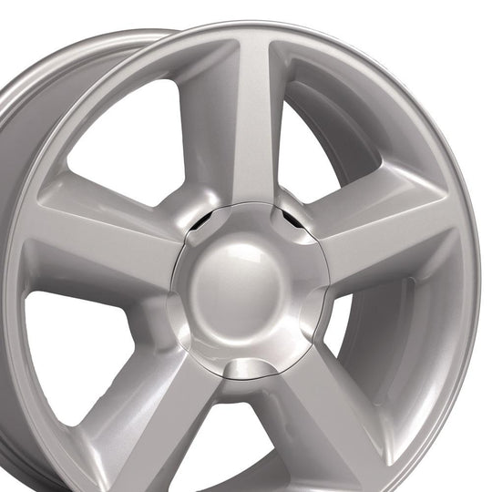 CV83-20085-6550-31S - OE Wheels Replica CV83 20X8.5 6X139.7 ET31mm Silver - OE Wheels Wheels Canada