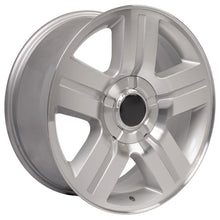 Load image into Gallery viewer, CV84-22090-6550-31MS - OE Wheels Replica CV84 22X9 6X139.7 ET31mm Silver Machined - OE Wheels Wheels Canada