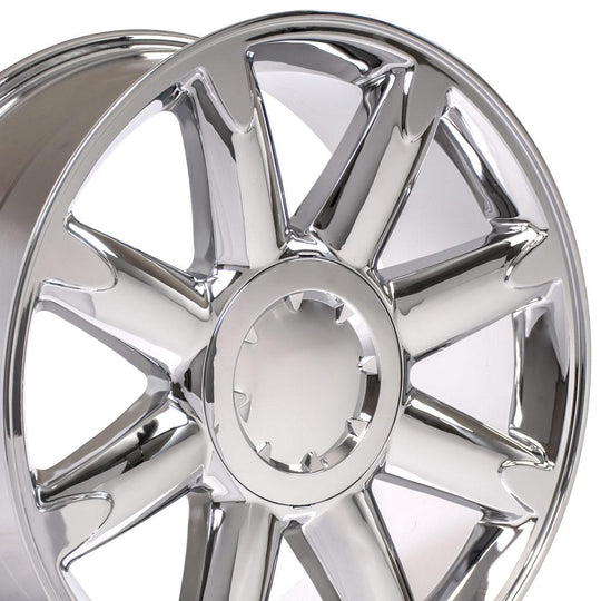 CV85-20085-6550-31C - OE Wheels Replica CV85 20X8.5 6X139.7 ET31mm Chrome - OE Wheels Wheels Canada