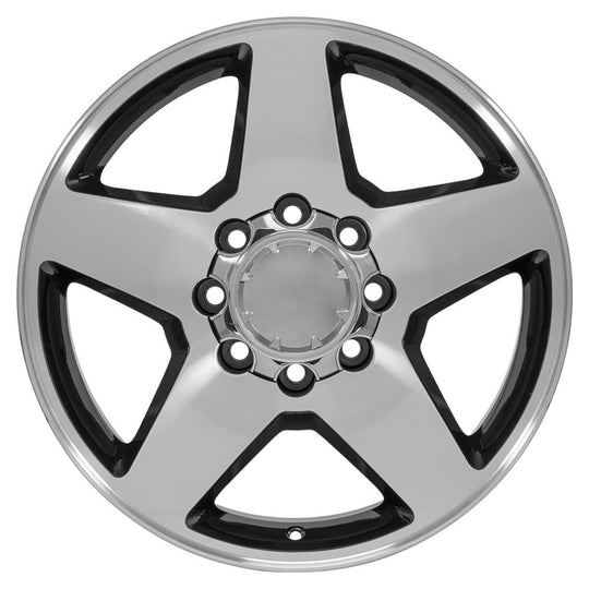 CV91A-20085-8650-12MB - OE Wheels Replica CV91A 20X8.5 8X165.1 ET12mm Black Machined - OE Wheels Wheels Canada