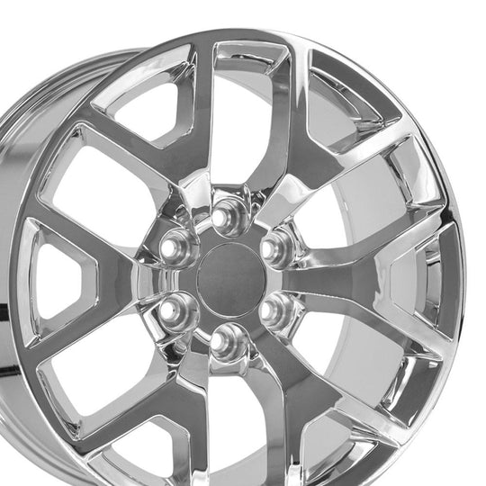 CV92-20090-6550-27C - OE Wheels Replica CV92 20X9 6X139.7 ET27mm Chrome - OE Wheels Wheels Canada