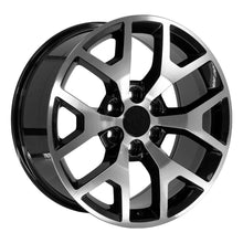 Charger l'image dans la galerie, CV92-20090-6550-27MB - OE Wheels Replica CV92 20X9 6X139.7 ET27mm Black Machined - OE Wheels Wheels Canada