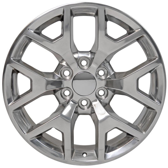 CV92-20090-6550-27P - OE Wheels Replica CV92 20X9 6X139.7 ET27mm Polished - OE Wheels Wheels Canada