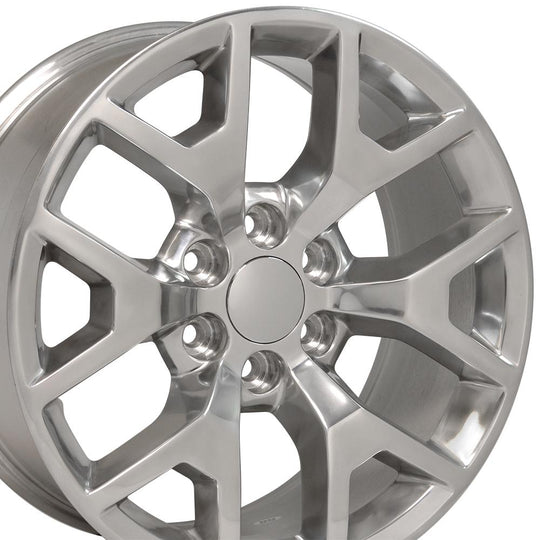 CV92-20090-6550-27P - OE Wheels Replica CV92 20X9 6X139.7 ET27mm Polished - OE Wheels Wheels Canada