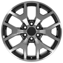 Charger l'image dans la galerie, CV92-22090-6550-31MB - OE Wheels Replica CV92 22X9 6X139.7 ET31mm Black Machined - OE Wheels Wheels Canada