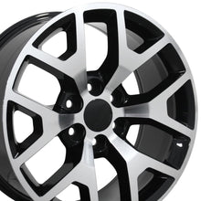 Charger l'image dans la galerie, CV92-22090-6550-31MB - OE Wheels Replica CV92 22X9 6X139.7 ET31mm Black Machined - OE Wheels Wheels Canada