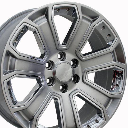 CV93-20085-6550-31HB-ic - OE Wheels Replica CV93 20X8.5 6X139.7 ET31mm Hyper Black - OE Wheels Wheels Canada