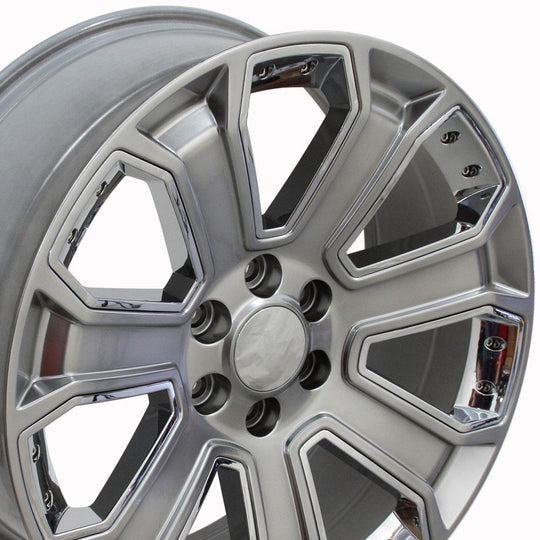 CV93-20085-6550-31HB-ic - OE Wheels Replica CV93 20X8.5 6X139.7 ET31mm Hyper Black - OE Wheels Wheels Canada