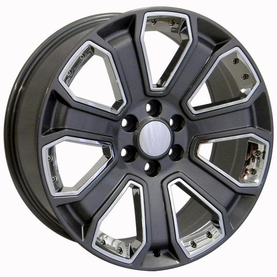 CV93B-22090-6550-24G-ic - OE Wheels Replica CV93B 22X9 6X139.7 31MM Gunmetal - OE Wheels Replica Wheels Canada