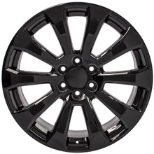 Load image into Gallery viewer, CV95-22090-6550-28B - OE Wheels Replica CV95 22X9 6X139.7 ET28mm Gloss Black - OE Wheels Wheels Canada